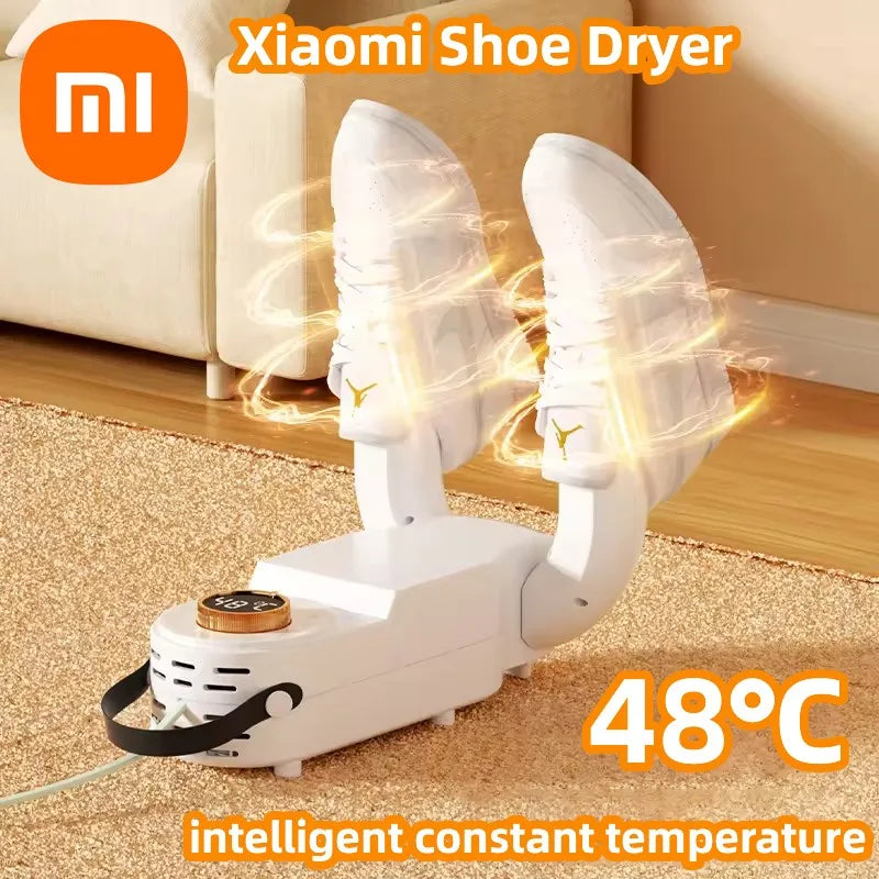 Xiaomi secador de sapato de secagem elétrica uv pé bota secador eliminar odor secagem rápida bota desodorizador meias domésticas secador ue eua plug